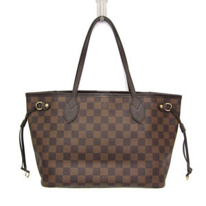 LOUIS VUITTON Brown Damier Neverfull PM Tote Bag
